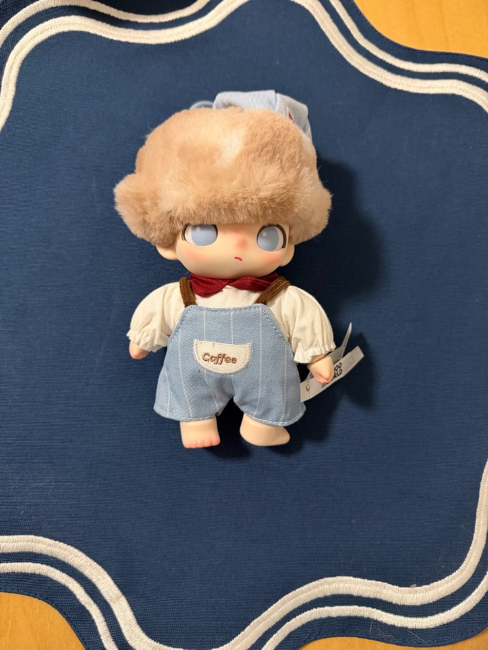 POP MART DIMOO Crush on Coffee Series Vinyl Plush pendant